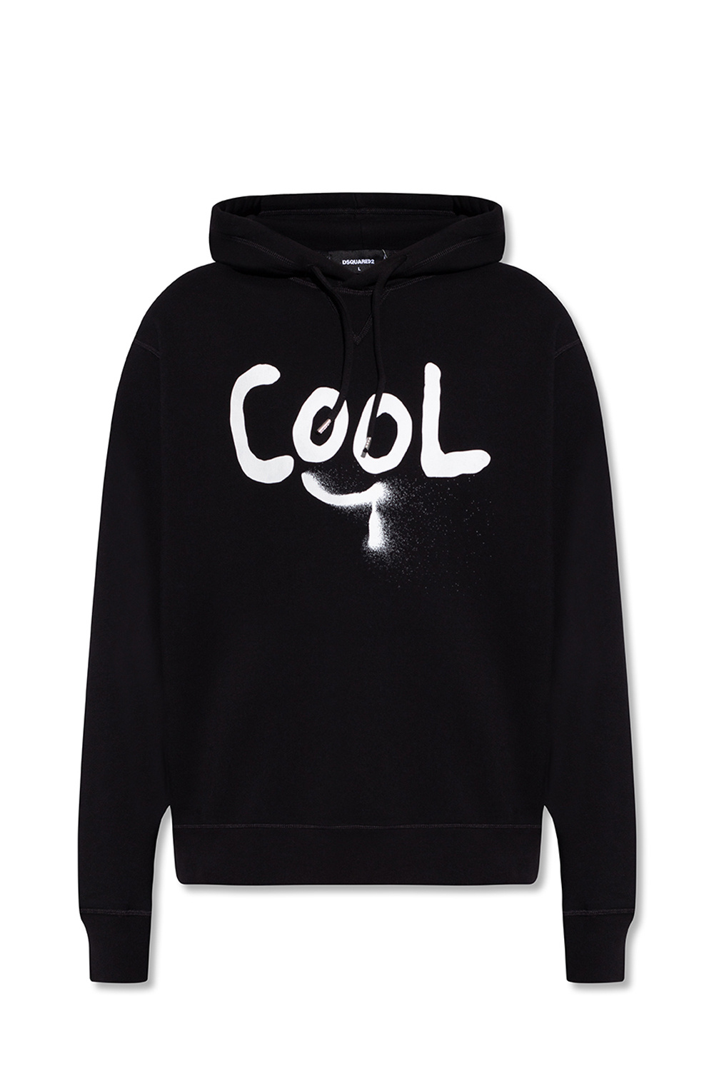 パーカー・フーディ D SQUARED2 Hoodie black SchaferandweinerShops Spain - funko pop asia 8deuce8 mario